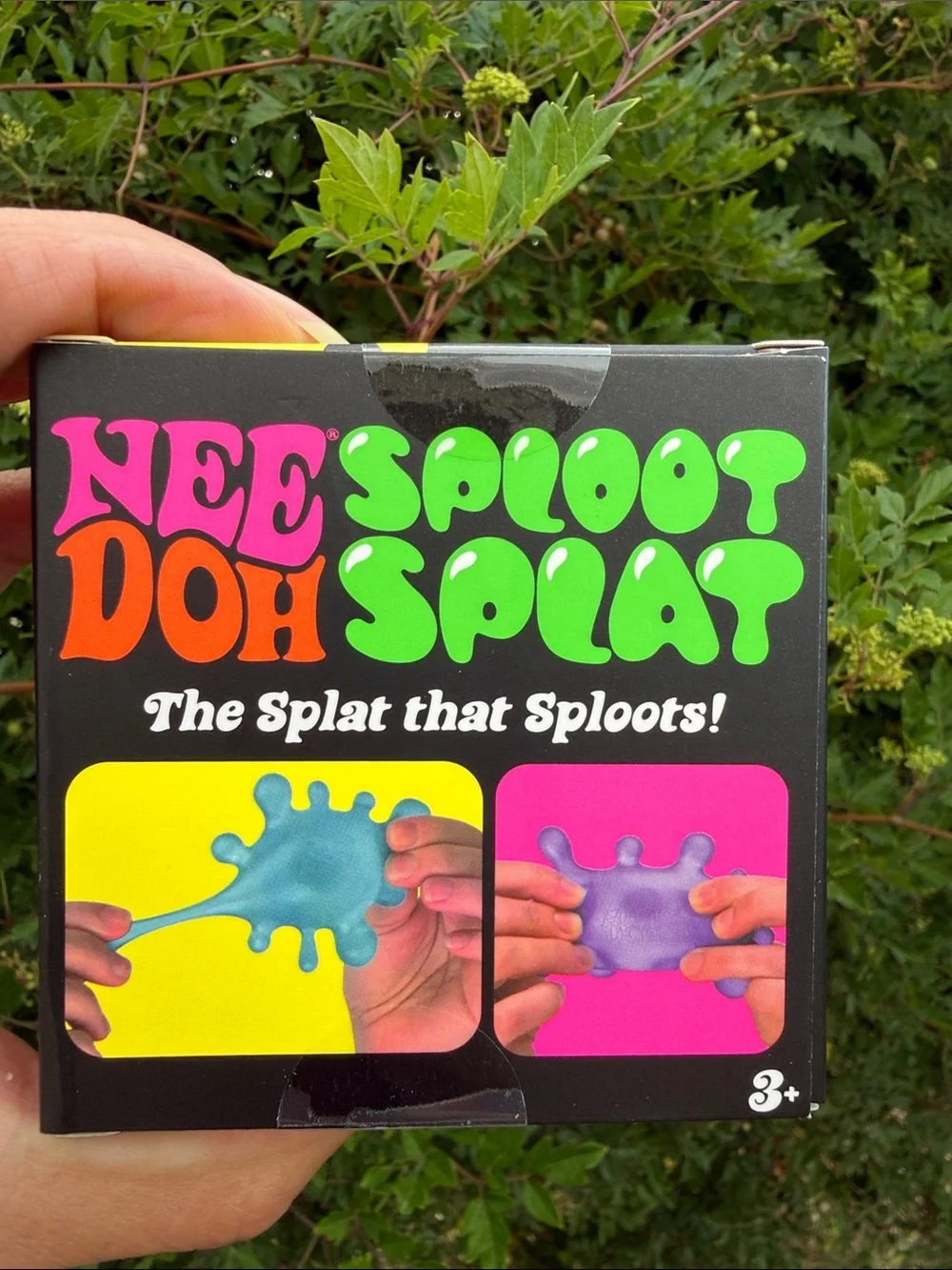 Sploot Splat Purple Sensory Squishy Toy for Kids